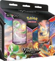 logo przedmiotu Pokémon TCG: V Battle Deck Bundle May Victini vs. Gardevoir
